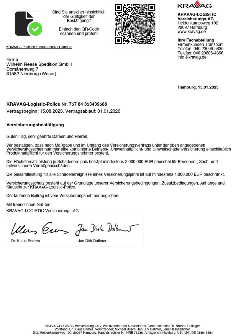 Betriebs- und Umwelthaftplicht